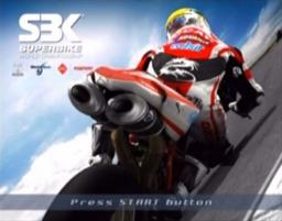 SBK: Superbike World Championship Title Screen